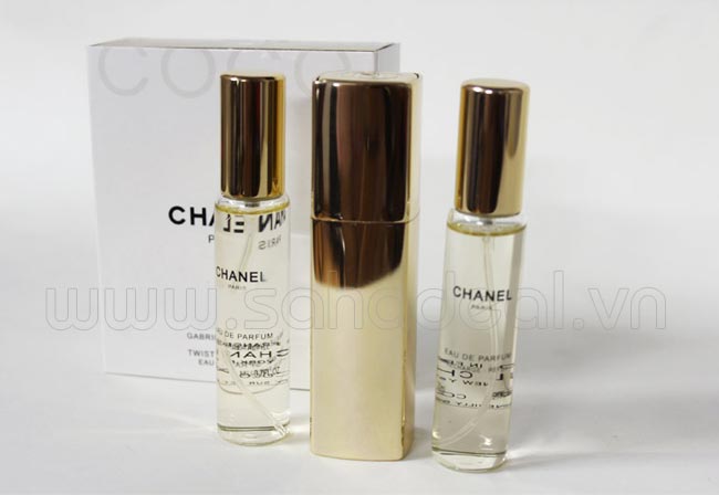 Nước hoa nữ Chanel Coco Mademoiselle 3x20ml - Nuoc hoa nu Chanel Coco Mademoiselle 3x20ml