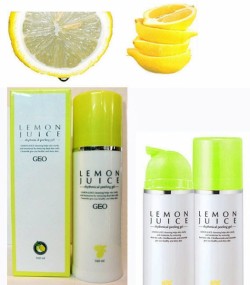 Tẩy da chết Geo Lemon Juice Rhythmical Peeling Gel - Tay da chet Geo Lemon Juice Rhythmical Peeling Gel